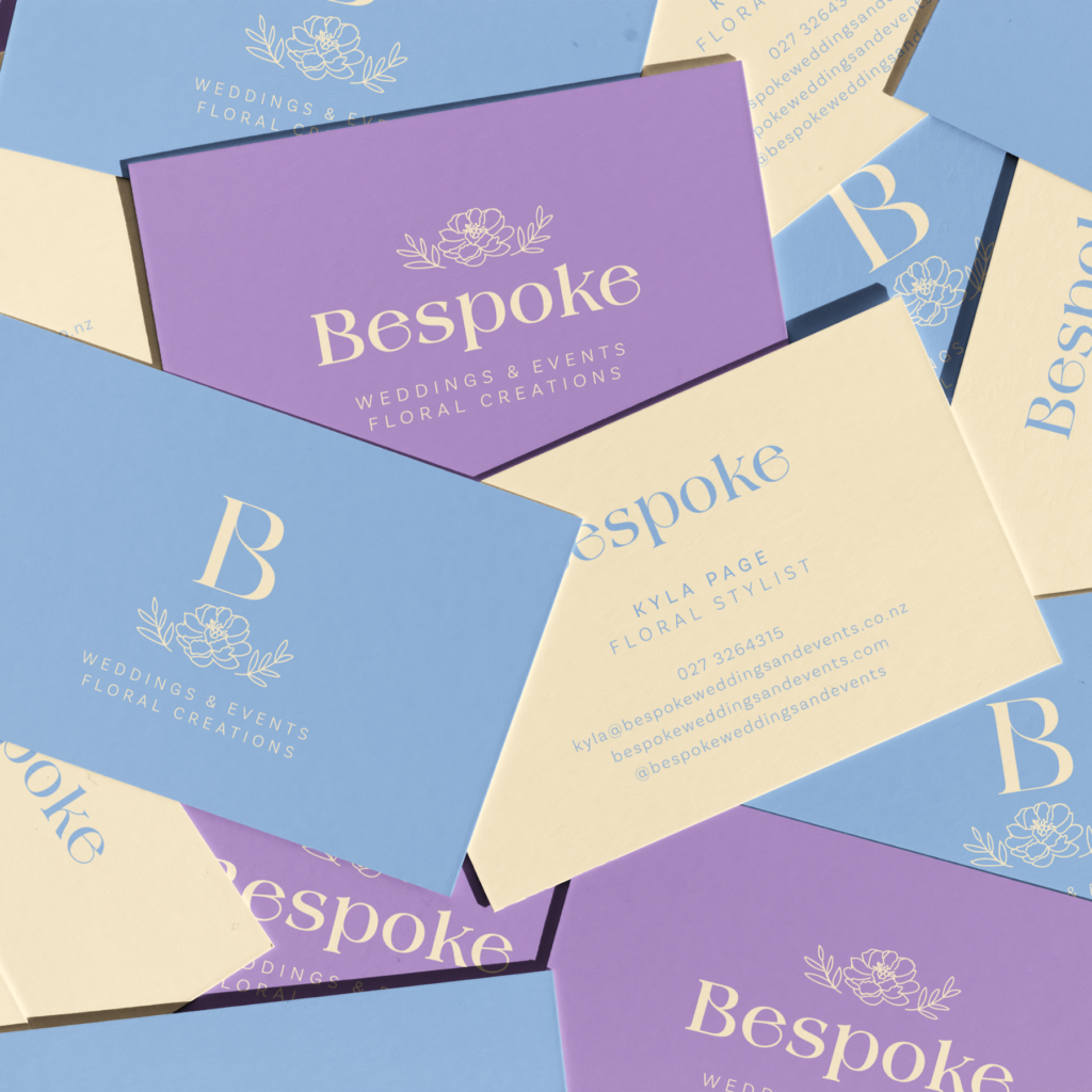 Bespoke Floral Creations // Business Cards