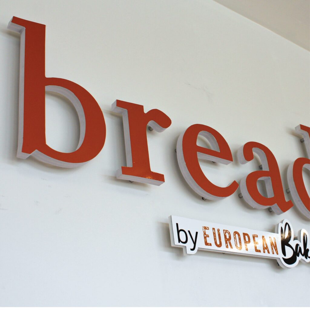 European Bakery // CNC Lettering