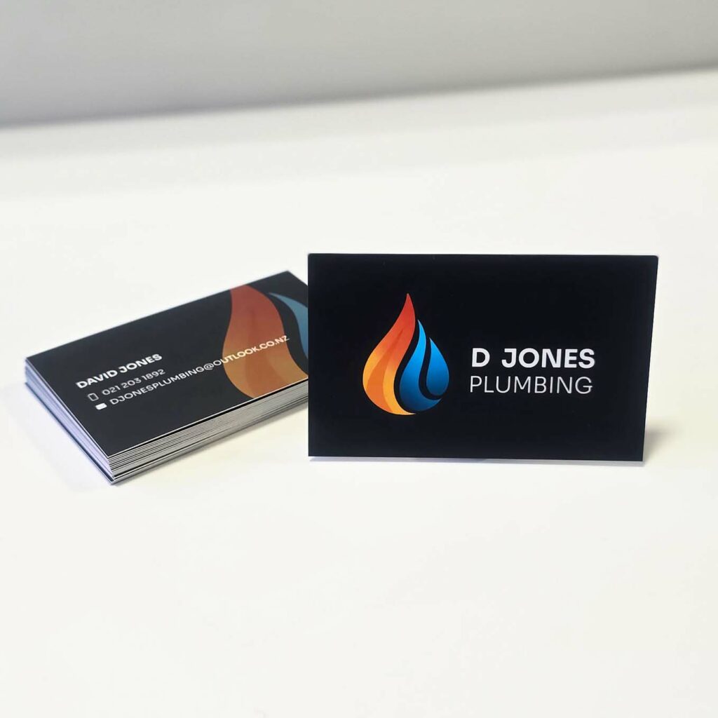 D Jones Plumbing // Business Cards