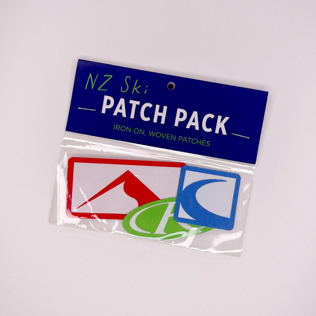 NZ Ski // Woven Patch Packs