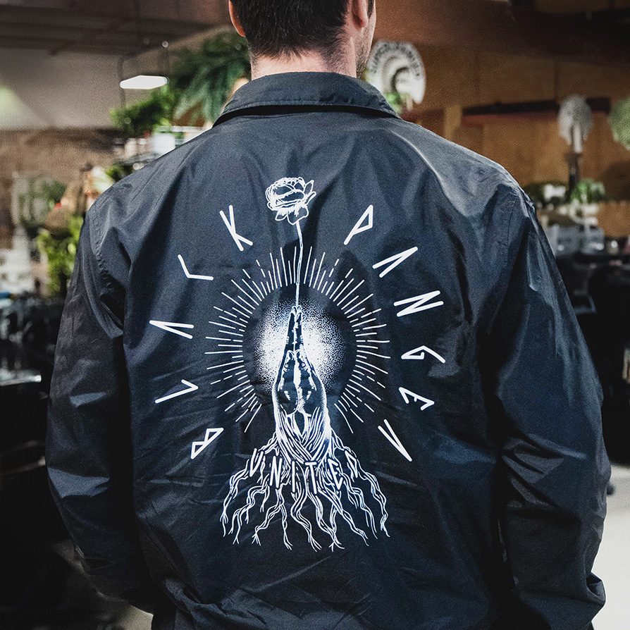 Black Pangea // Screen Printed Jackets